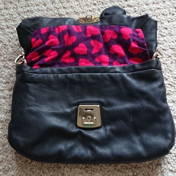 Marc by Marc Jacobs sweet bow black Lambskin Leather Shoulder Bag - Picture 3 of 11